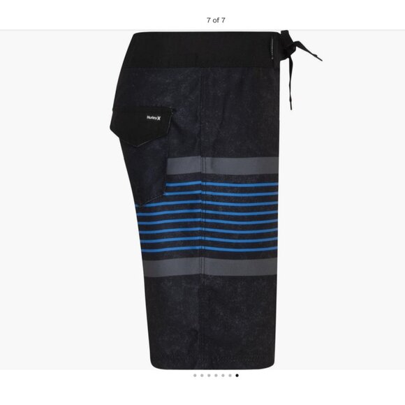 Kids' Gradient Stripe Board ShortsHurley Boys size 6 swimshorts- New NWT - Picture 5 of 7